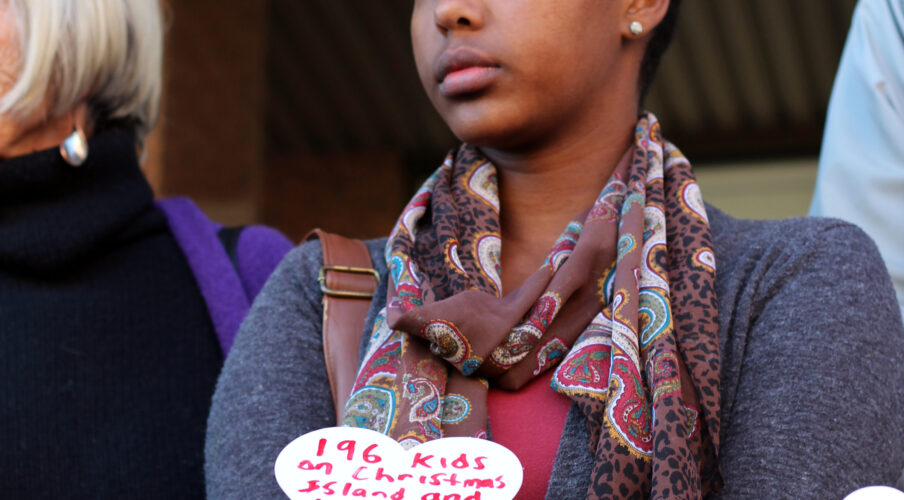 Protest Against Children In Detention