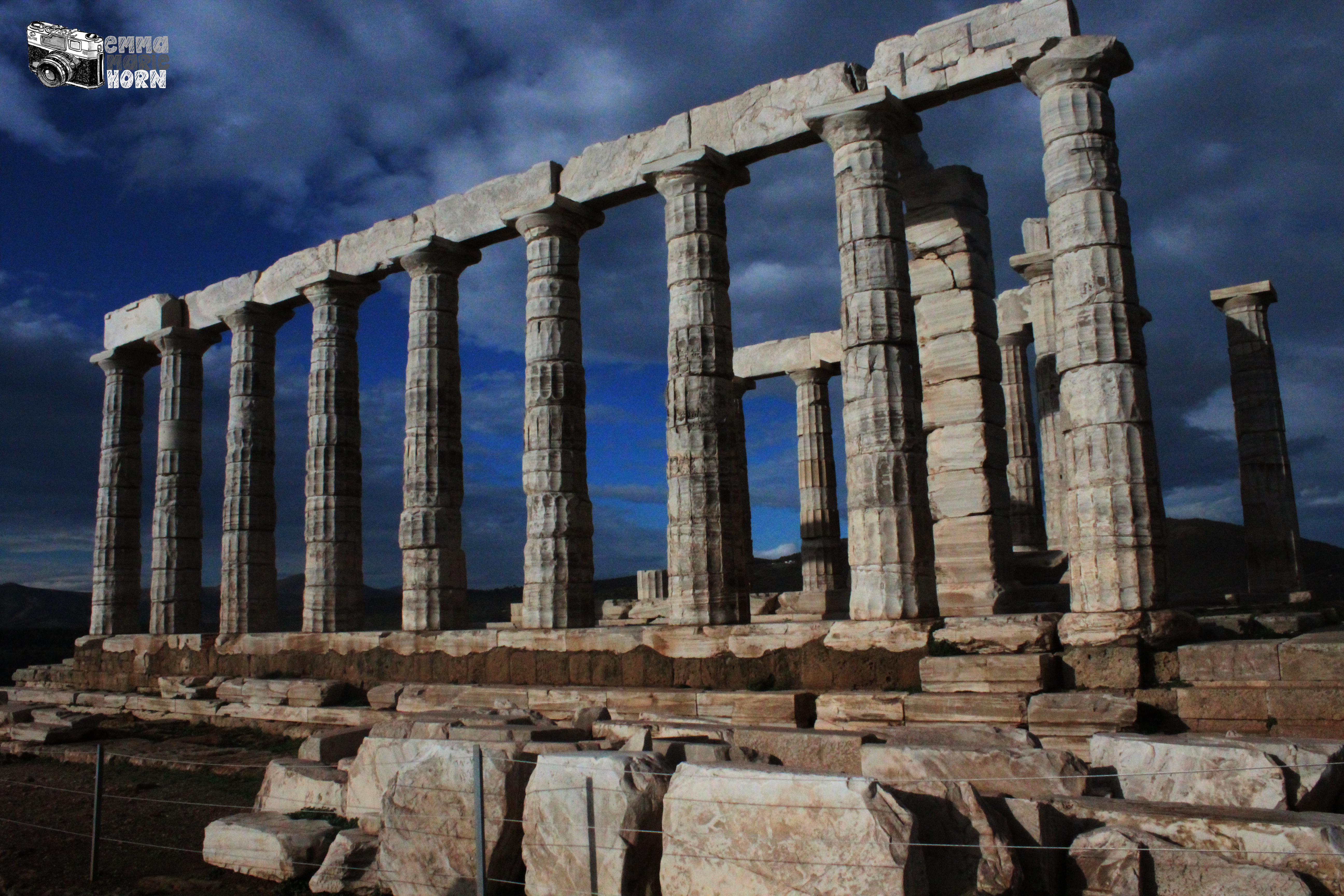 Emma Marie Horn Photography Temple of Poseidon at Sounion