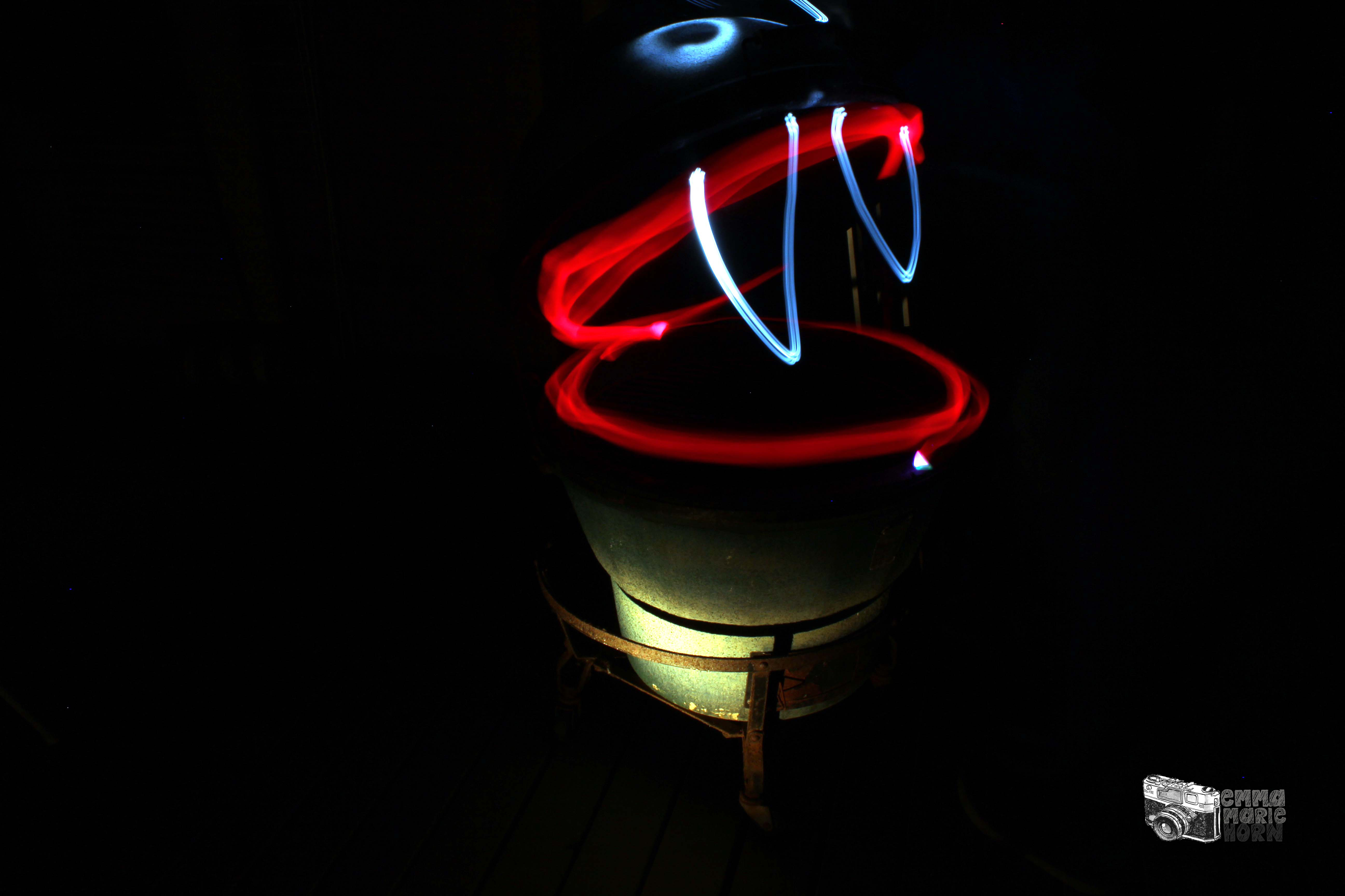 Emma Marie Horn Photography light graffiti