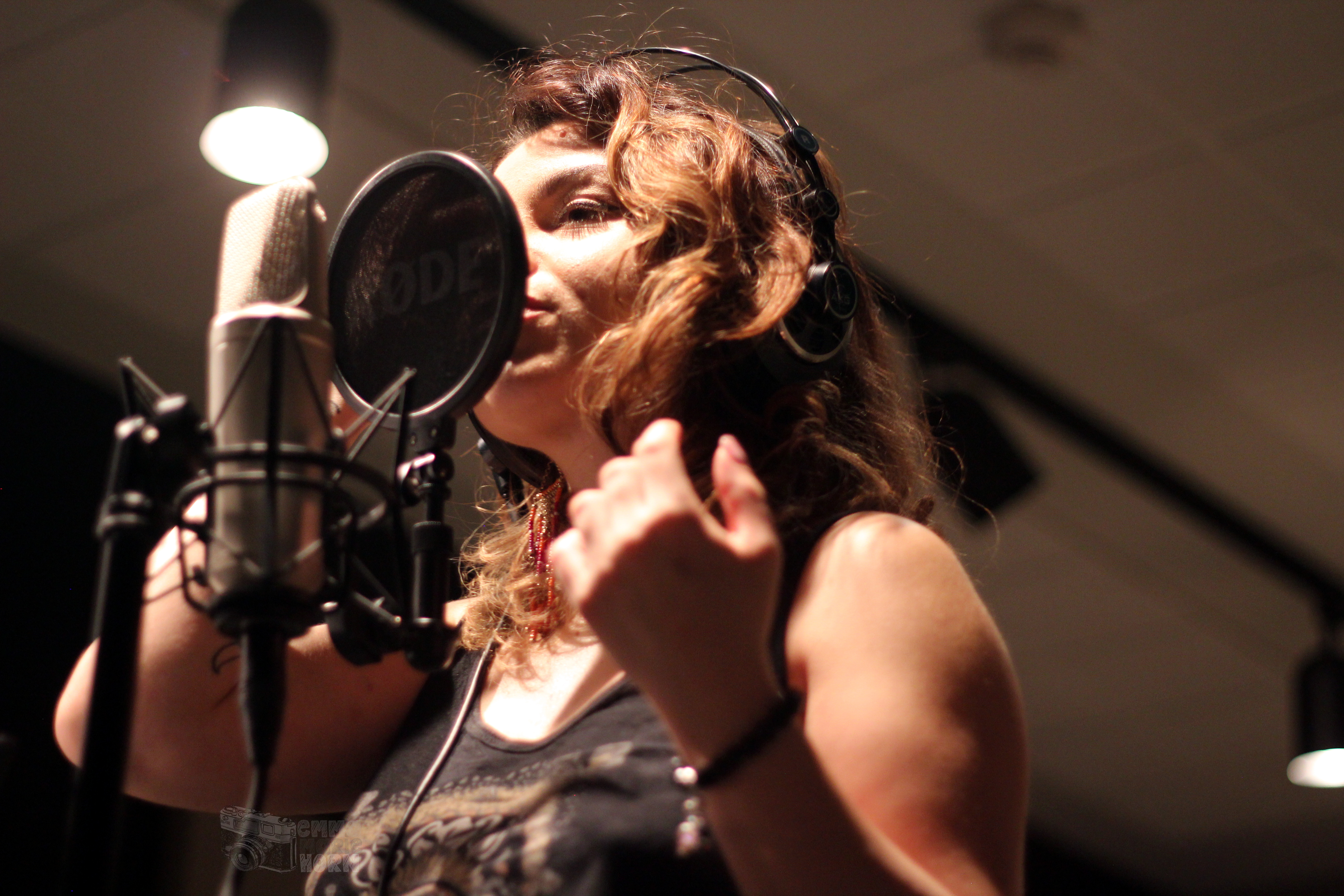 Emma Marie Horn In the Studio with Sabrina Batshon