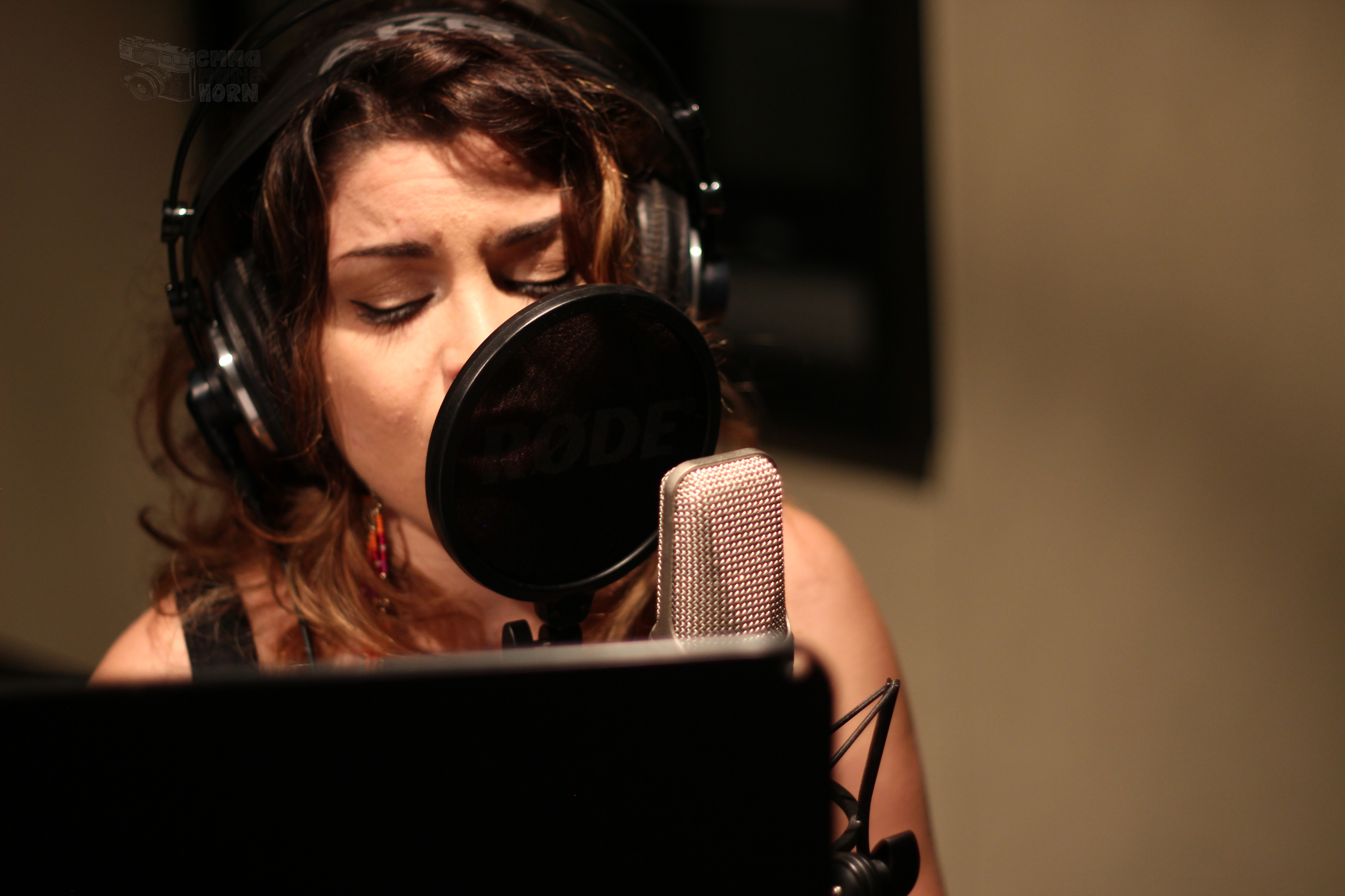 Emma Marie Horn In the Studio with Sabrina Batshon