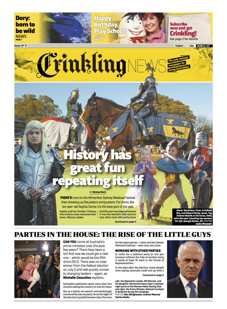 Crinkling News, edition 11