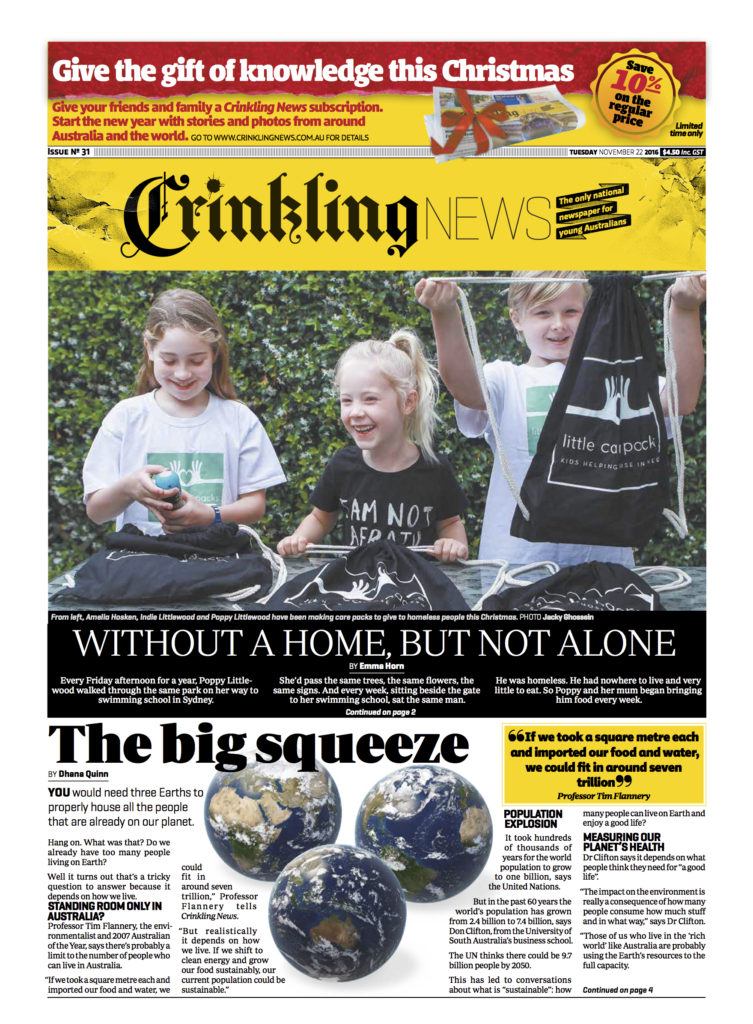 Crinkling News edition 31