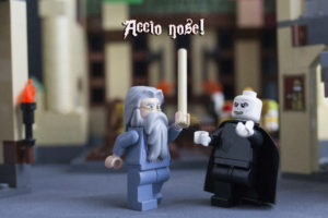 Gotcha Nose. Harry Potter Lego. Photo: Emma Marie Horn