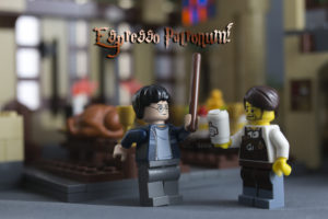 Espresso Patronum! Harry Potter Lego. Photo: Emma Marie Horn