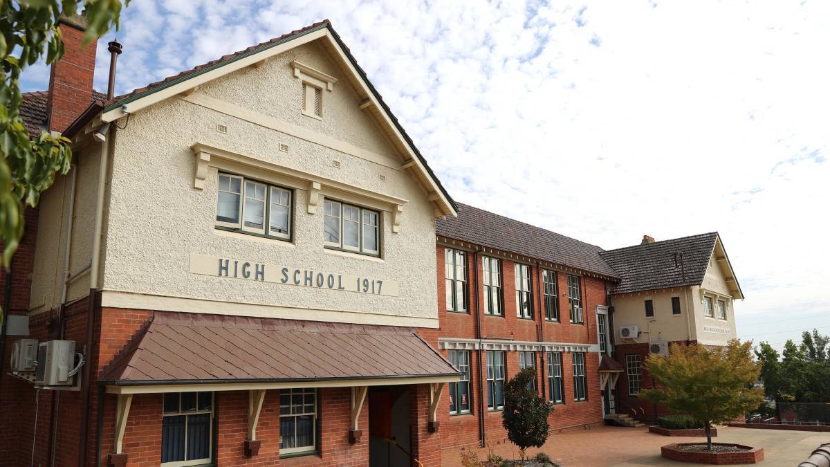 Wagga High School. Picture: The Daily Advertiser Wagga Wagga NSW